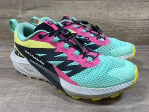 Scarpe da trekking Salomon Sense Ride 5 Martina LE trail running verdi da donna taglia 9,5 - Foto 1 di 15