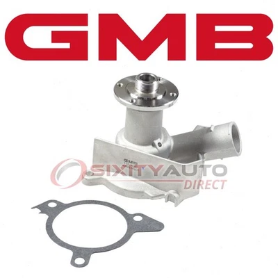 GMB Water Pump for 1988 BMW 325 2.7L L6 - Coolant Antifreeze Engine Belts ly Foto 1 de 4