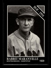 4 ~ Rabbit Maranville HOF ~ 1991 Conlon TSN ~ Base ~ X^BAS
