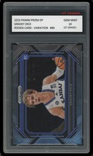 Gradey Dick 2023 Panini Prizm DP 1st Graded 10 Variation Rookie Card #84