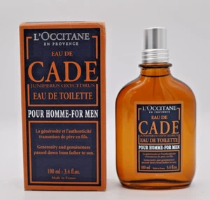 L'Occitane Eau de Cade Pour Homme EDT 100ml / 3.4oz Vintage Authentic Finescents - Picture 1 of 15