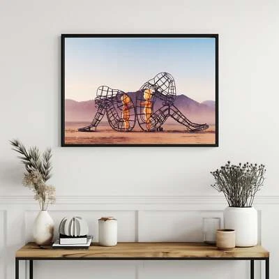 BIG ART SHOP Inner Child Love Print, Burning Man