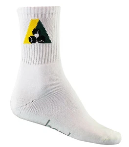 Lawn Bowls Sock Bamboo Fibre Long Ankle With BA Logo - Bowls Australia Approved - Picture 1 of 4