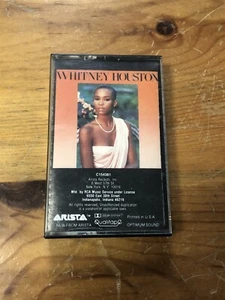 Whitney Houston- Self Titled Album Cassette Tape 1985 Arista Records Pop Soul - Foto 1 di 4
