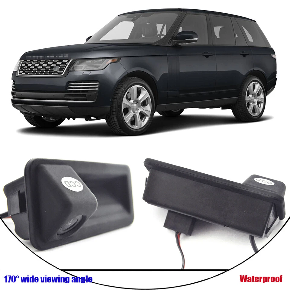 Car Trunk Handle w/ HD CCD Rear View Camera Backup for  Land Rover Range Rover - Image 1 of 4