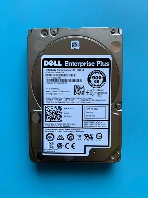 Dell F4VMK Equallogic Plus V8 ST900MM0168 900GB 12Gbps 10K 2.5" SAS Hard Drive - Image 1 of 4
