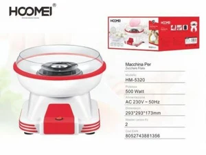 Macchina Per Zucchero Filato Elettrica 500w Festa Party Hoomei Hm-5320 - Imagen 1 de 1