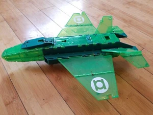 Green Lantern Hal Jordan Ring Blast Jet With Figure Transforms Jet To Tank 2A - Picture 1 of 4