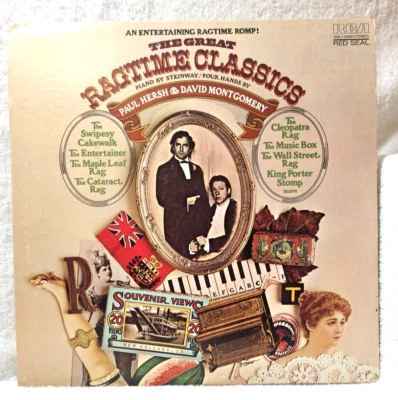 Hersh & Montgomery– Great Ragtime Classics RCA Red Seal Vinyl LP NM - Image 1 of 4