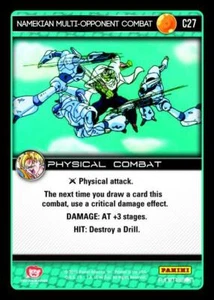 DBZ Dragon Ball Z TCG Panini Vengeance C27 Namekian Multi-Opponent Combat - Picture 1 of 1