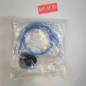 SET OF 10 CAT 5e Patch Cable 560-110-003 2' BLUE CAT5e 350Mhz RoHS COMPLIANT - Picture 1 of 3