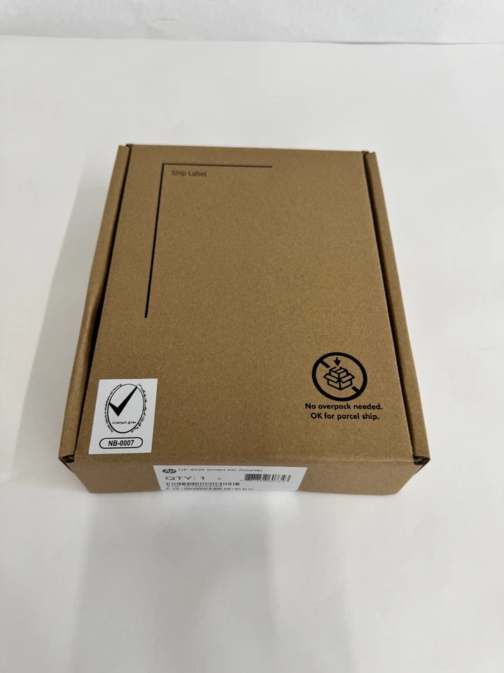 Genuine HP 45W Smart AC Adapter.H6Y88AA#ABA.19.5V-2.31A,For HP Laptop 741727-001 - Image 1 of 4