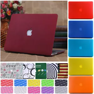 Frosted Matte Hard Case+Free Keyboard Cover for MacBook Air Pro 11 13 "14" 15 16 - Picture 1 of 26