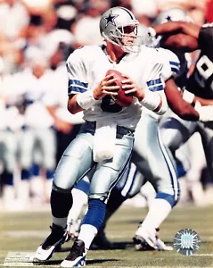 Troy Aikman Dallas Cowboys 8x10 NFL foto 1 - Foto 1 di 2