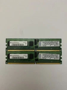 Infineon 1GB (2 x 512MB) PC2-3200R (DDR2-400) Registered Server Memory - Picture 1 of 1