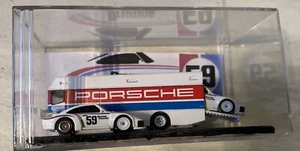 Hot Wheels Gregg’s PORSCHE 935/78 BRUMOS #59 Custom Team Truck Display Box Trío - Imagen 1 de 10