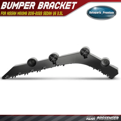 Retenedor de parachoques de plástico para pasajero trasero Nissan Máxima 2016-2023 sedán V6 3,5 L Foto 1 de 4