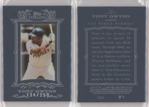 2007 Topps Sterling /250 Tony Gwynn #144 HOF