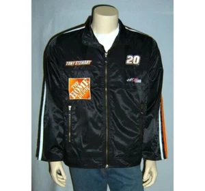 Chase Authentics Jacket Tony Stewart Home Depot NASCAR Licensed Car Racing Black - Picture 1 of 11
