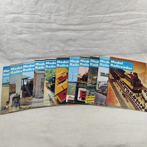 Model Railroader Magazine 1974 Vintage Lot of 11 Magazines - Picture 1 of 12