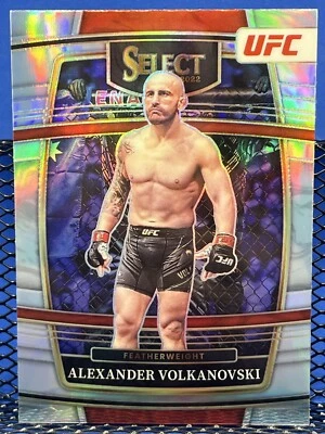 2022 Panini Select UFC ALEXANDER VOLKANOVSKI Silver Prizm - Image 1 of 2