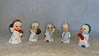 Collection of 5 Angel Cherub Salt Shakers Vintage in Exc Condition Japan 