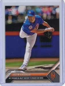 2023 Topps Now #636 JUSTIN VERLANDER 49TH PITCHER TO REACH 250 WINS PR1215 - Picture 1 of 2