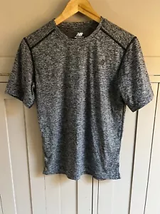 New Balance Accelerate Heather men's running/fitness t-shirt in Grey - Small - Picture 1 of 5