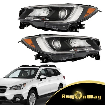 Conjunto de faróis de halogênio laterais esquerdo e direito Subaru Legacy/Outback 2018-2019 - Imagem 1 de 4