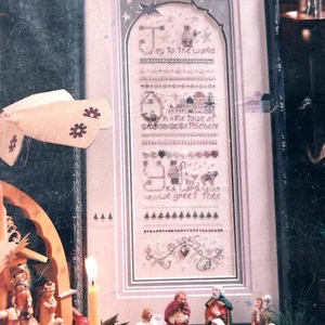 Shepherd's Bush Road to Bethlehem Cross Stitch Kit Linen-Beads-Charms-Silk - Picture 1 of 3