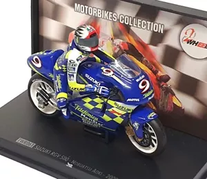 Vitesse Scala 1/24 TWR061 - Suzuki RGV 500 Nobuatsu Aoki 2000 - Blu - Foto 1 di 5