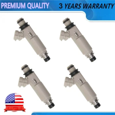 套装 (4) 燃油喷射器 3531029700 适用于 2004 - 2006 起亚 Spectra 2005 - 06 起亚 Spectra5 — 第 1/4 张图片