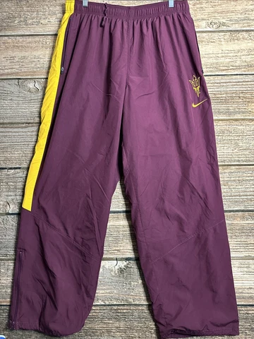 ASU Pants Men's 2XL XXL Nike Storm-Fit Sun Devils Red Yellow Cover