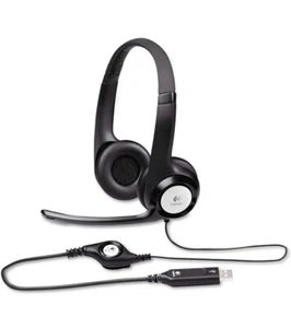 Confezione 8 Cuffie Cablate Logitech H390 Con Microfono Stereo, Cancellazione Del Rumore - Foto 1 di 4
