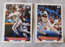 1993 Topps #201-396  Baseball Card Pick one