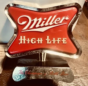 1954 Vintage Miller High Life Union Made Heavy Display / Cash Register Sign - Picture 1 of 10
