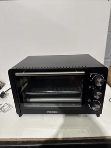 Schwarzer Mini Backofen & Grill für Arbeitsplatte, 30 Liter, 1500W, Prodex PX7023B - Bild 1 von 6