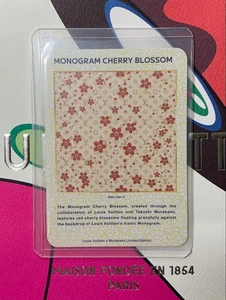 LOUIS VUITTON MONOGRAM CHERRY BLOSSOM 2003/024/C Takashi Murakami Trading card - Picture 1 of 6