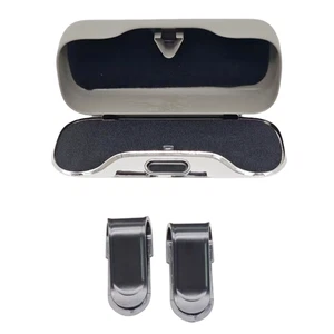 Gafas de sol Caja Gafas Estuche de almacenamiento protector Coche Parasol Gafas Estuche Soporte - Imagen 1 de 18