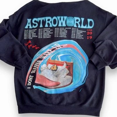 Cactus Jack Authentic ‘19 Travis Scott Astroworld Hoodie I Don’t Want To Wake Up - Image 1 of 4