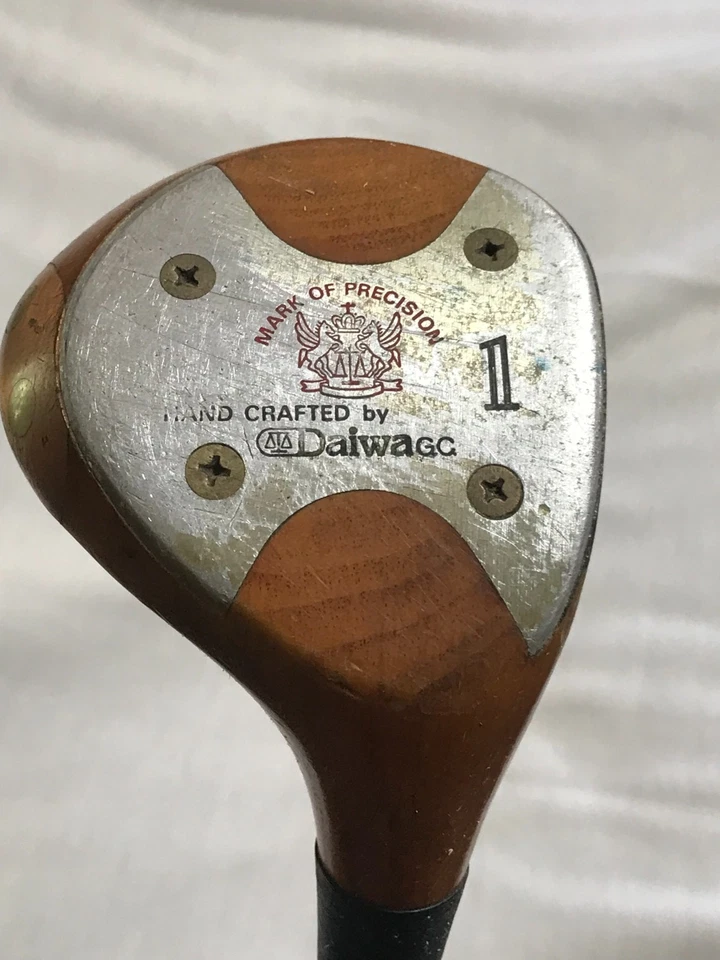 Caqui feito à mão por Diawa #1 driver grafite rígido flexível eixo camurça aderência - Imagem 1 de 4