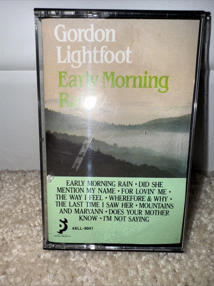 Gordon Lightfoot - Early Morning Rain (Cassette) Foto 1 de 3