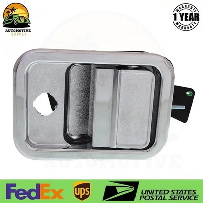Manija de puerta delantera exterior lado del conductor cromada para Freightliner Columbia 03-14 Foto 1 de 4