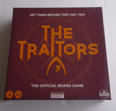 THE TRAITORS OFFICIAL BOARD GAME * BBC TV * CLAUDIA WINKELMAN * NEW & SEALED - Image 1 of 3