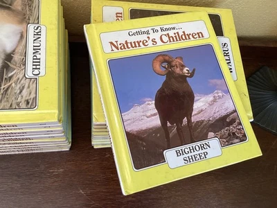 Vintage Getting To Know Nature’s Children Book Set Educational 26 Volumes - Image 1 of 3