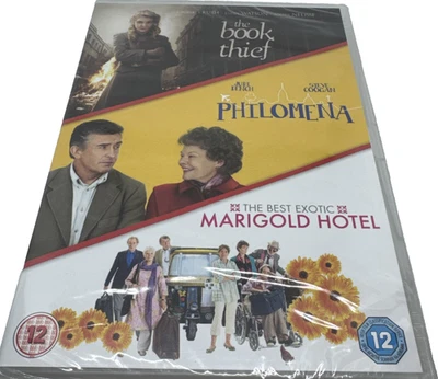 The Book Thief + Philomena + The Best Exotic Marigold Hotel DVD New and Sealed - Image 1 of 4