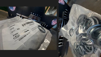 (50) 11126AA000 genuine gasket oil plug 85-18 Subaru - same as dealership OEM - Image 1 of 4