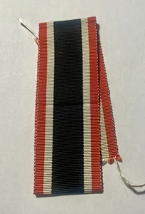 Original World War II German Ribbon for The Knights Cross of the War Merit Cross - Picture 1 of 5