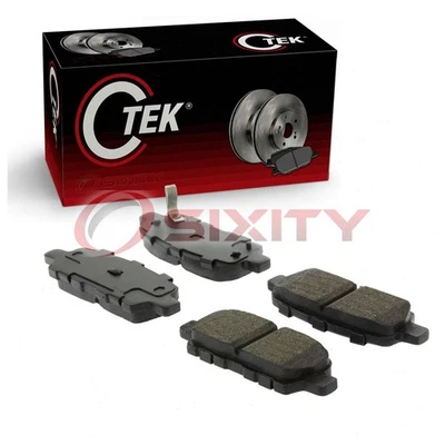 Juego de pastillas de freno de disco traseras centradas para Nissan 350Z 2003-2009 parada de freno pq Foto 1 de 4