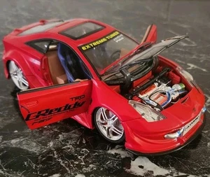 VTG Diecast Toyota Celica 2003 EXTREME TUNER Drift Car Model Lights Up Kentoys - Picture 1 of 24